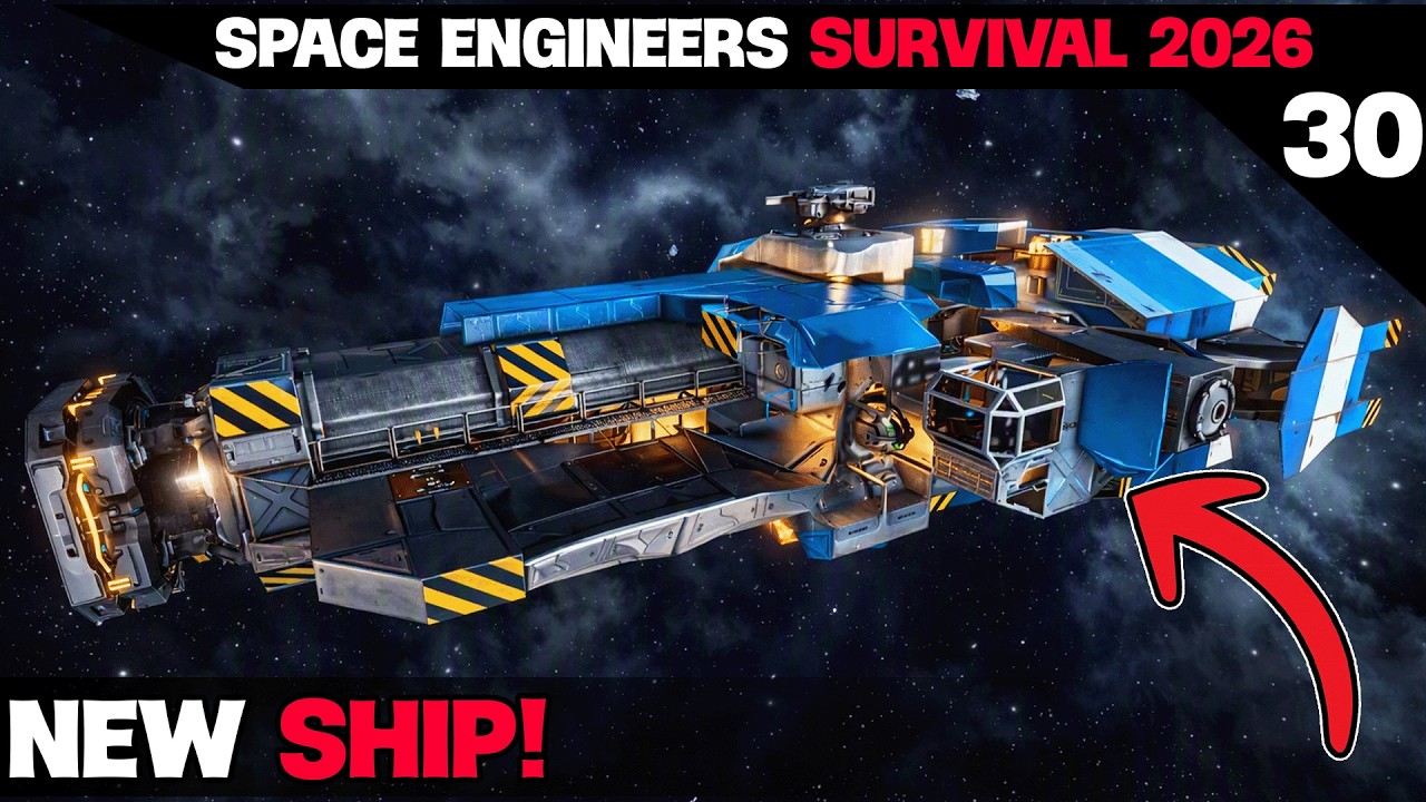 Space Engineers Survival (EP30) | How did I get this SHIP? [2026]