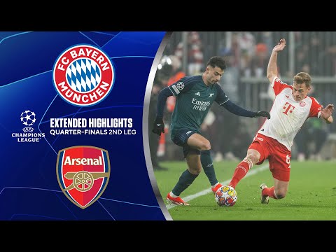 Bayern vs. Arsenal: Extended Highlights | UCL Quarter-Finals 2nd Leg | CBS Sports Golazo