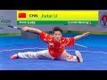 Jiatai li  946 score gunshu a group 8th world junior wushu championship at indonesia