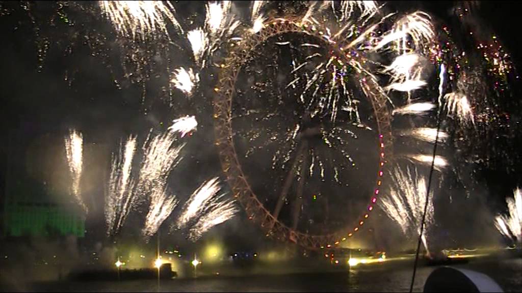 London New Years Fireworks 2014