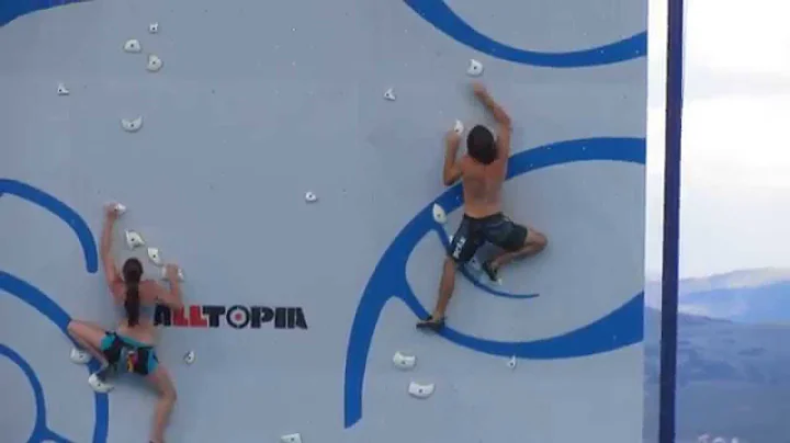 Chris Sharma and Alex Johnson's 1st practice climb...