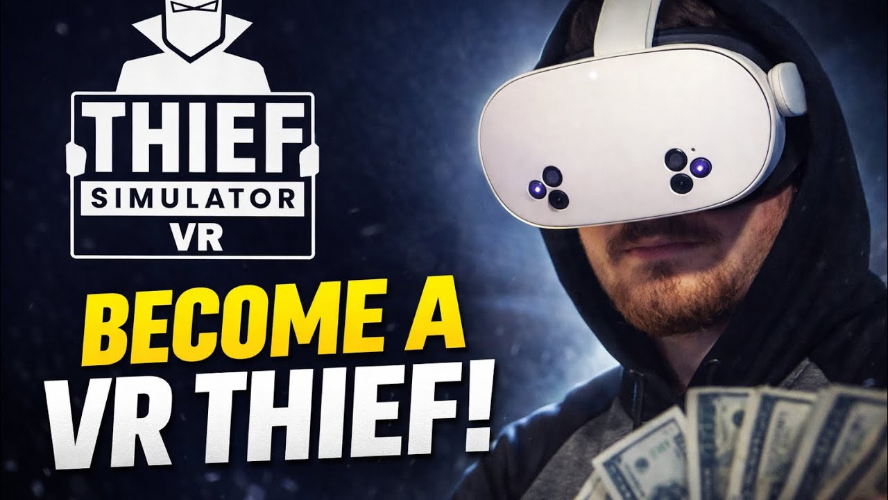 I Got Caught Immidantly !! (Theif simulator VR)