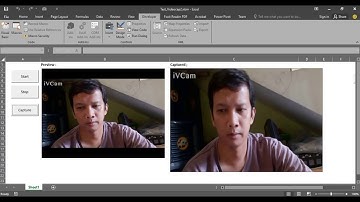 Microsoft Excel: Capture photo using vba macro excel