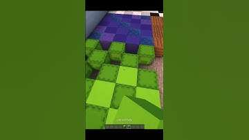 Lime Shulker Box & Lime Concrete Path Design | #shorts