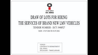(DAY 3) DRAW OF LOTS FOR HIRING THE SERVICES OF LMV VEHICLES AGAINST TENDER NUMBER DCT 1940P27 screenshot 5