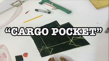 Tips and tricks: how to draft and make a simple cargo pocket