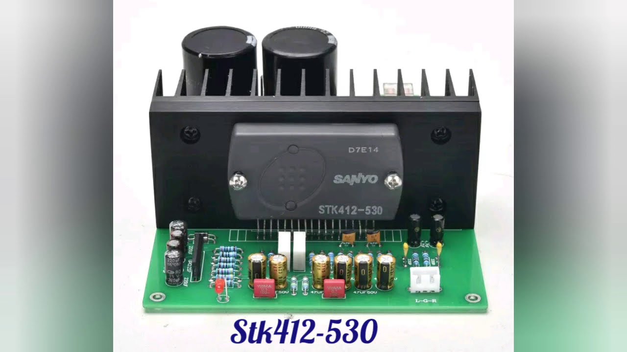 STK412530 Power Amplifier Board 120Wx2 Stereo Audio Amplifier High