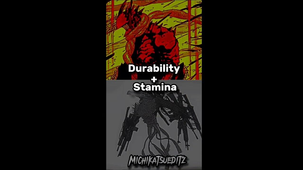 Pochita (True Form) VS Gun Devil 100 Who is Stronger? Chainsaw Man