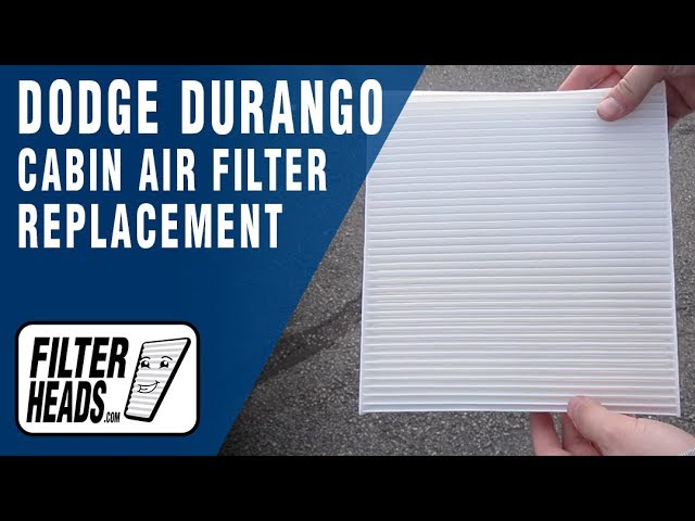 5 Ways To Replace Cabin Air Filter 2013 Dodge Durango 2023 - GOWNSOF