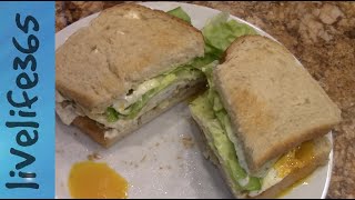 Killer Fried Egg, Artichoke & Lettuce Sandwich by livelife365 1,186 views 2 months ago 3 minutes, 48 seconds