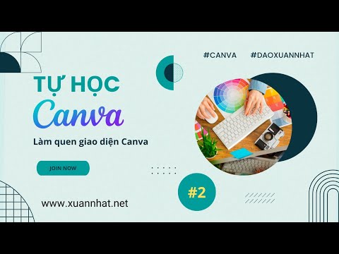 Bài 2 – Làm quen với giao diện Canva – Tự Học Canva Miễn Phí