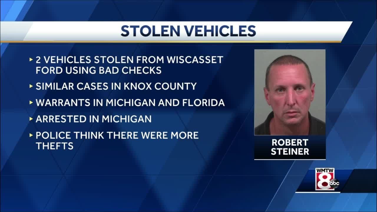 Maine man with history of stealing cars arrested again - YouTube