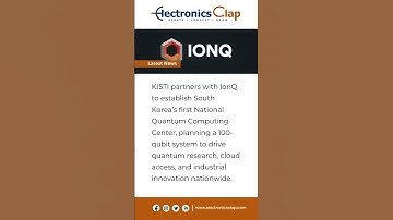 IonQ & KISTI Launch South Korea’s First National Quantum Computing Center #latestnews #viralnews #ai
