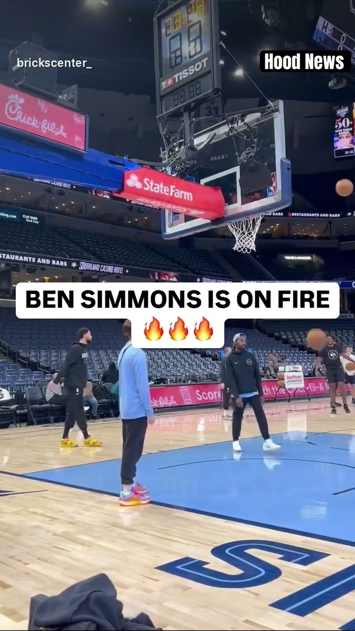 Ben Simmons is on fire ? #hoodnews #bensimmons #brooklynnets #basketball #omg #how #wow #wtf #howto