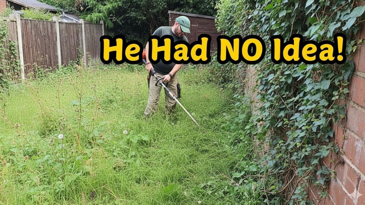 I Secretly Fixed This Garden While He Was at Work!