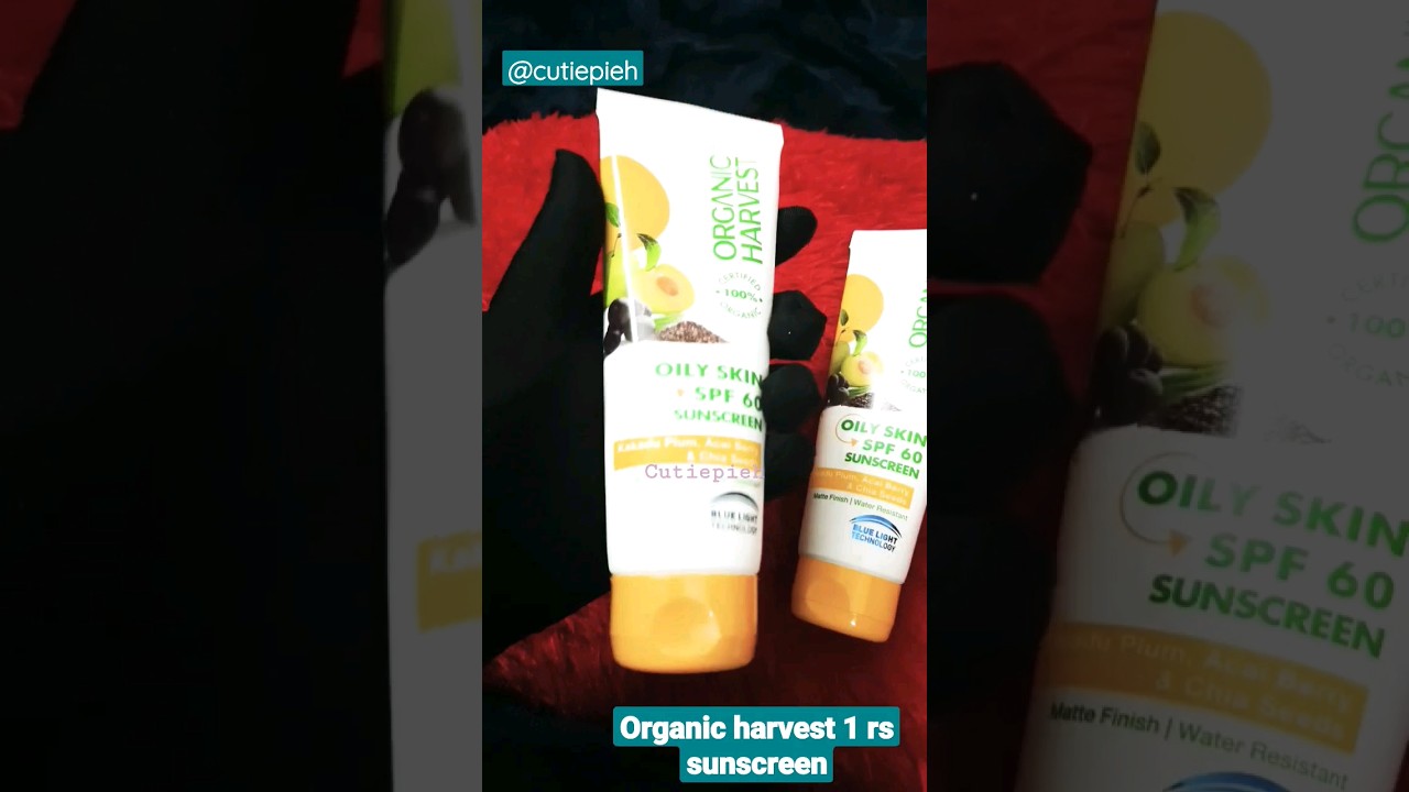 1 rs loot😝 organic harvest sunscreen 