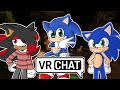 Movie Sonic & Sonic Meet Shadina (VR Chat)