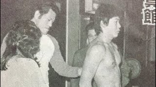しょっぱい身体ですいません。ライガーさんは何を着てもカッコいいのに…（船木誠勝）