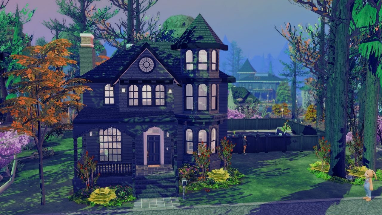 Gothic Manor || Sims 4 Speed Build