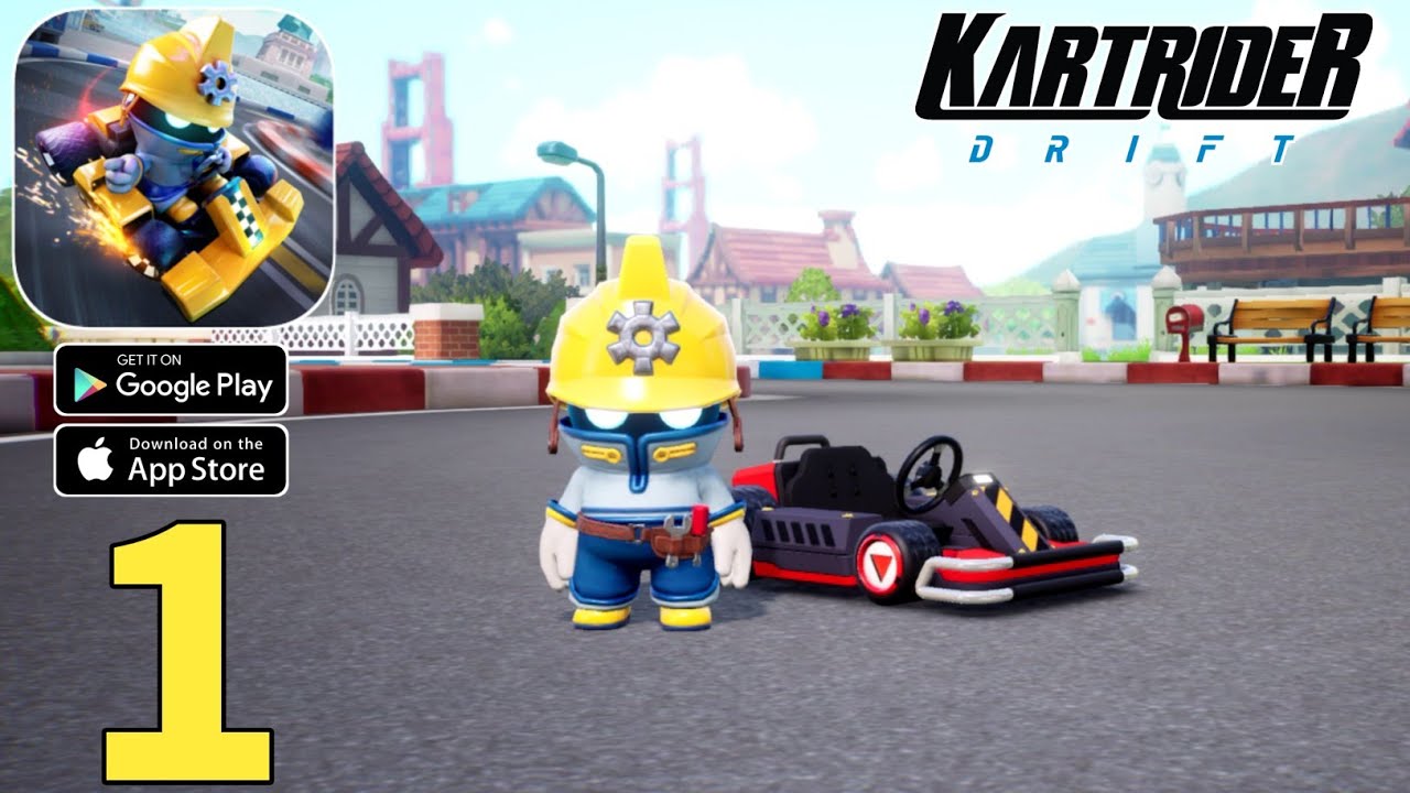 Kart Rider: Drift Mobile Gameplay Walkthrough Part 1 - Tutorial (ios ...