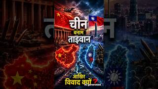 🔥 चीन बनाम ताइवान ❓ आखिर विवाद क्यों?#china #taiwan #chinataiwan #geopolitics #worldnews #facts