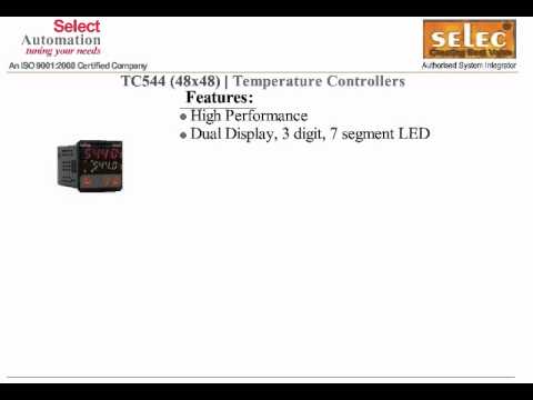 Selec Tc544 Digital Temperature Controller Youtube
