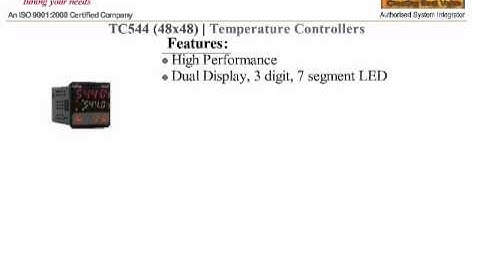 SELEC TC544 DIGITAL TEMPERATURE CONTROLLER