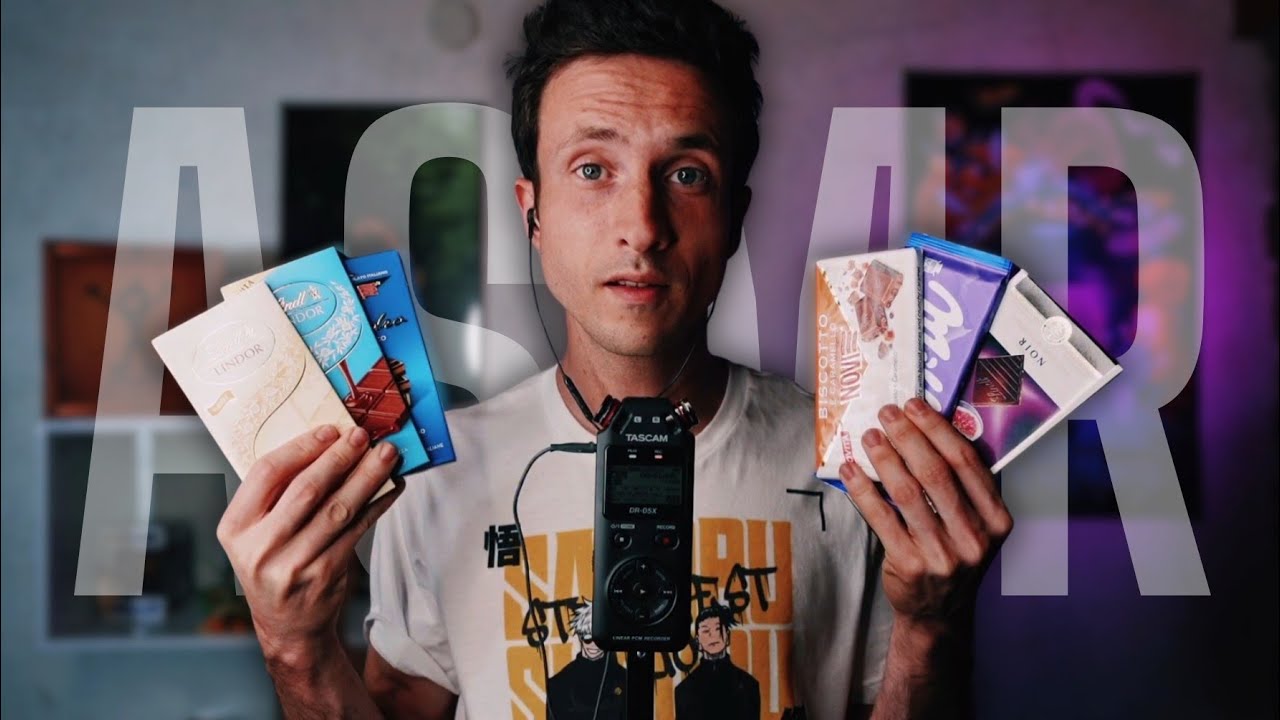 DEGUSTAZIONE DI CIOCCOLATO | ASMR ITA