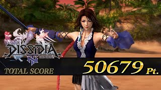 DISSIDIA FINAL FANTASY NT - Yuna 50679 points  with Gauntlet Runner.