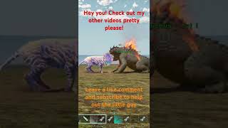 Fasolasuchus Vs Pyromane | Ark Survival Ascended | Ark Mods | Ark Battles | Gameplay