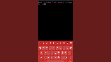 HOW TO MAKE ROCK PAPER SCISSORS GAME USING PYTHON CODING 😎😎 #music #python #coding #programming