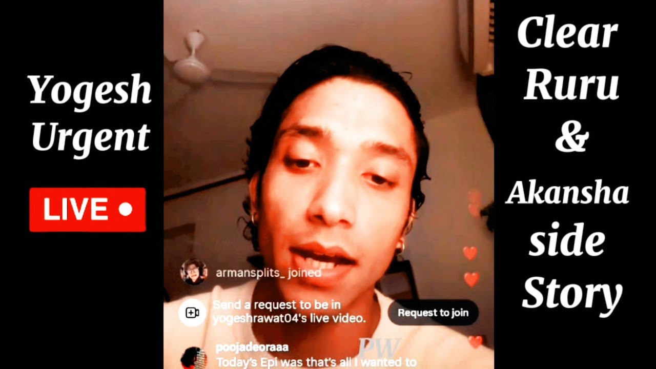 Yogesh Rawat URGENT LIVE 😳 Clears Ruru Controversy & Speaks About Aakanksha! #splitsvilla16