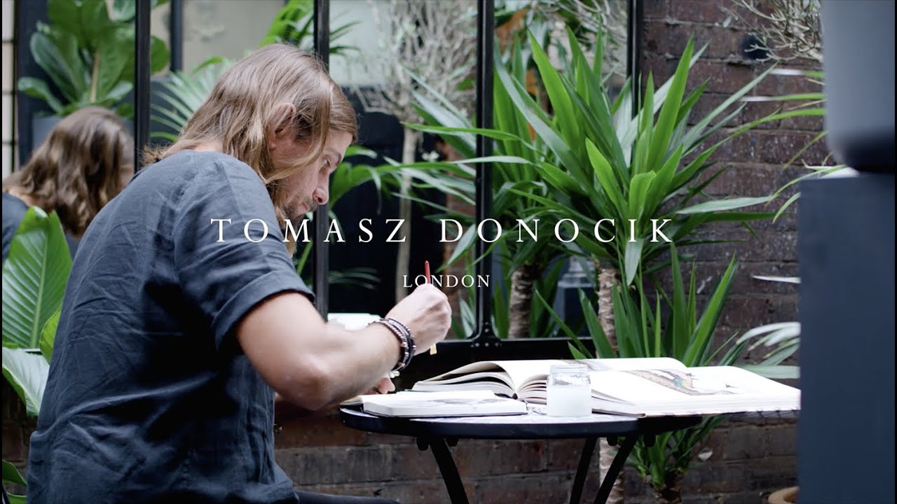 Welcome to Tomasz's jewellery workshop in Shoreditch.