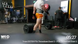 Team EISTER PTA Throwdown Event 5