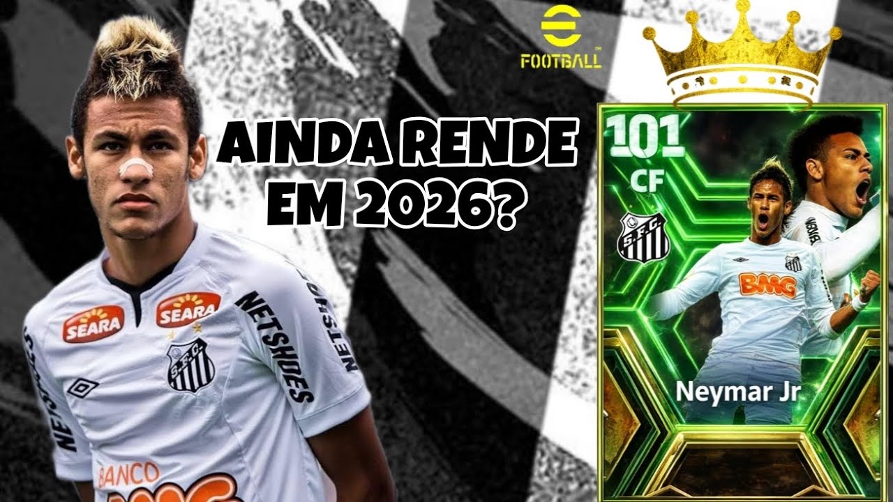 SERÁ QUE NEYMAR DO SANTOS AINDA RENDE NO EFOOTBALL 26 MOBILE?🤔