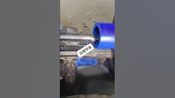 How to Bore Holes in a Blue Nylon Rod | Precision Machining