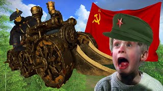 I crushed communism with trains in Total Warhammer 3
