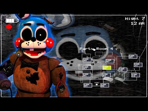 Funtime Toy Bonnie in FNaF 2 mod by TheMasterPuppet - Game Jolt