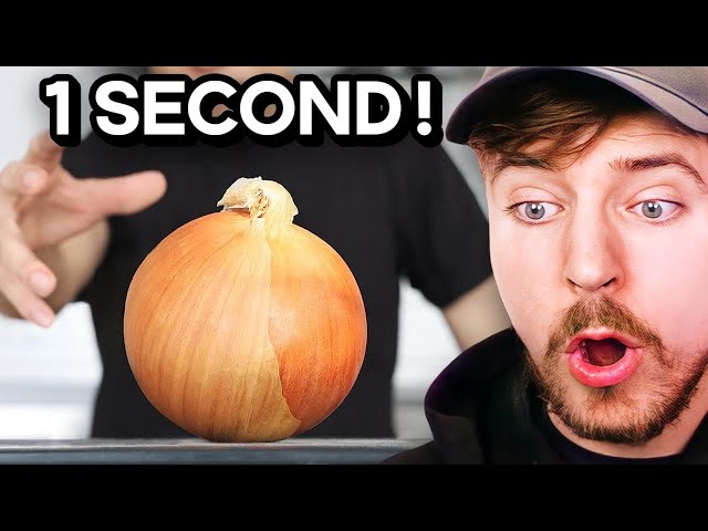 Fastest Onion Ever Eaten! class=