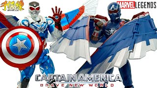Marvel Legends & Sentinel Fighting Armor Sam Wilson Captain Americas Review!