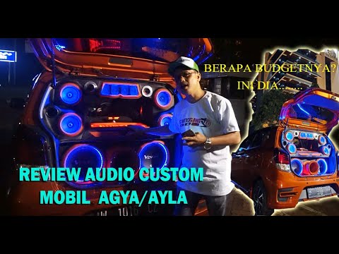  MODIFIKASI  AUDIO  MOBIL  AGYA AYLA  KOKOH TAK TERTANDINGI 