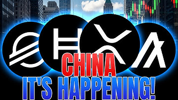 ⚠️ BREAKING: China Flips to Blockchain – XRP, XLM, HBAR & XDC to Benefit MASSIVELY