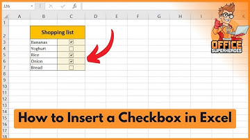 How to Insert a Checkbox in Excel (Easy and Quick)