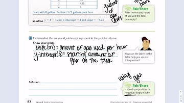 Lesson 9 Day 4 - Analyze Linear Functions