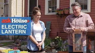 How to Install an Electric Lantern | Ask This Old House