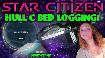 HOE: Bed Log in de romp C in Star Citizen 4.1