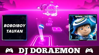 Tiles Hop Edm Rush  Dj Doraemon cover Parody Boboiboy Elemental Etc 