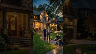 This Outdoor Lighting Transformation Looks Unreal! ✨ | Charlotte NC Home Makeover