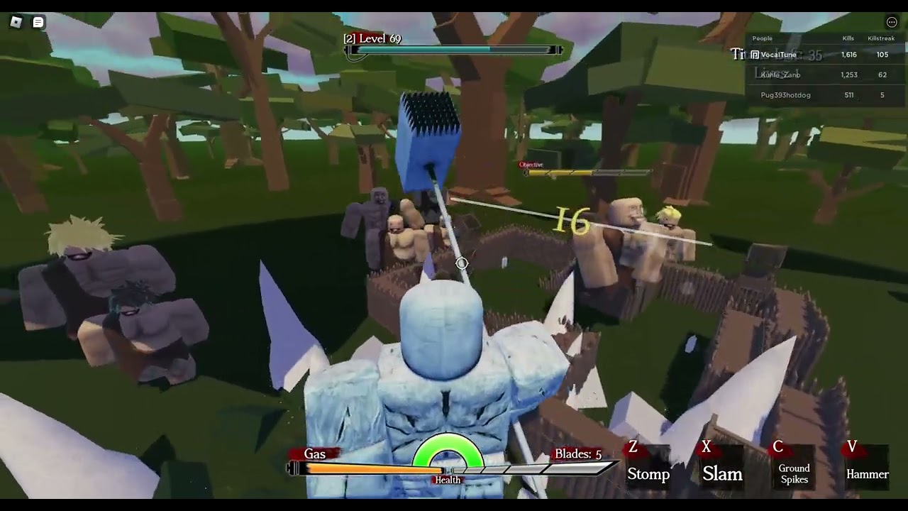 Untitled Attack on Titan Warhammer Titan Clutch