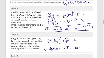 NSOU PGMT 5A Solution || Classical Mechanics1st Year || Question Bank